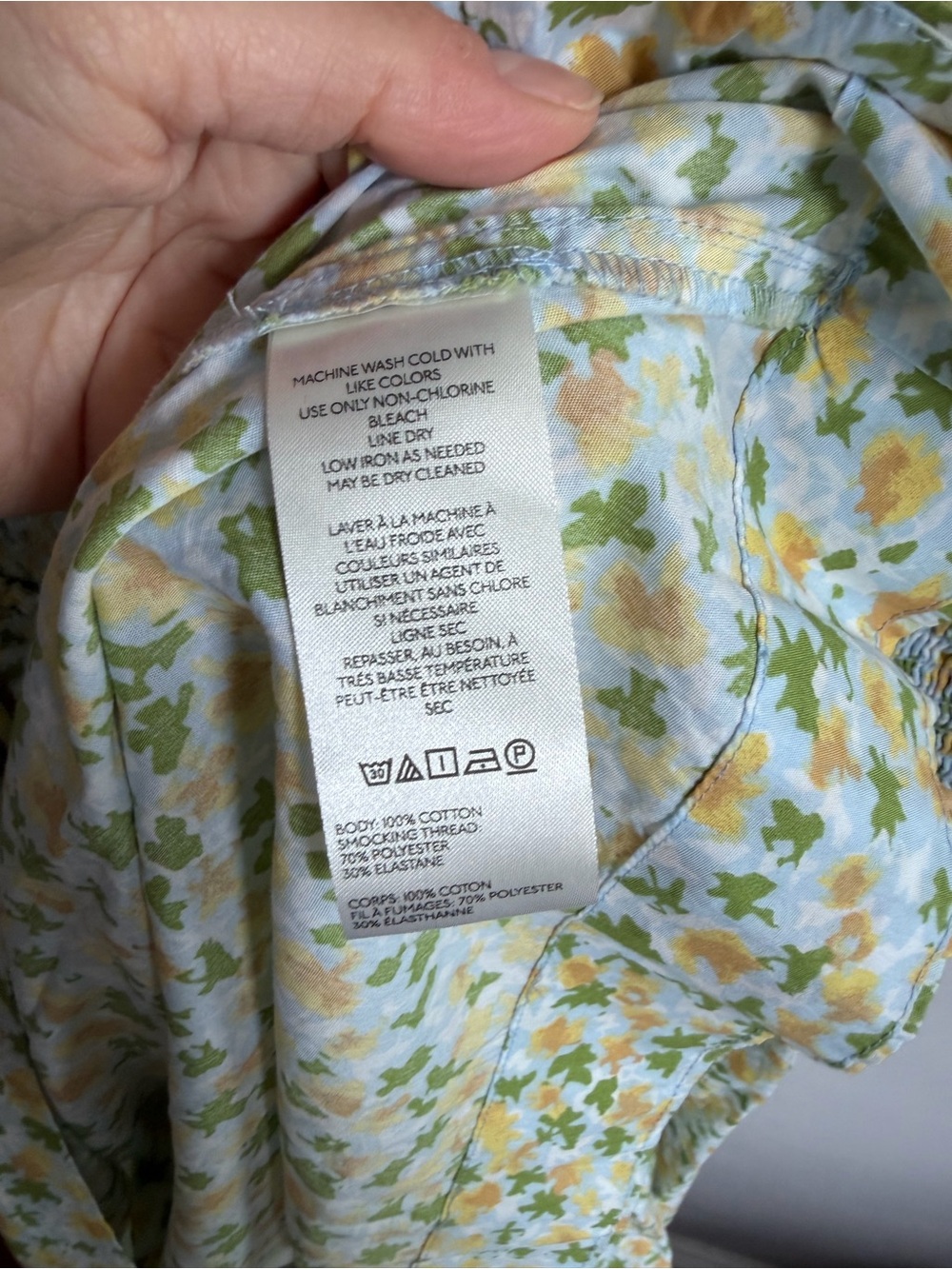 NWT FREE PEOPLE Lavender Daze Dress Green Floral Print M - Picture 12 of 12